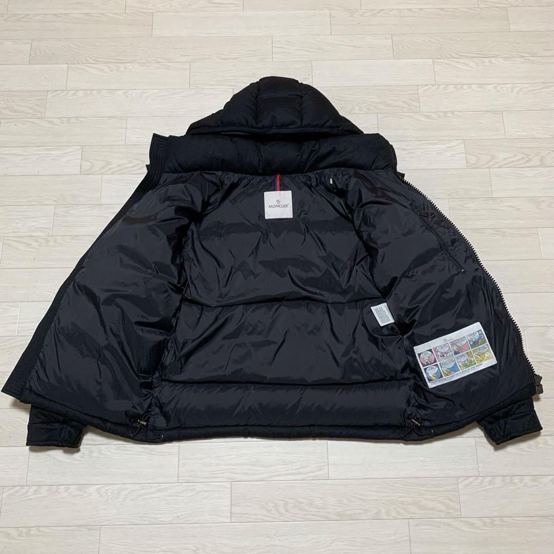 【極美品】 MONCLER ダウンジャケット モンジュネーブル ブラック 1 00024509-01.jpg