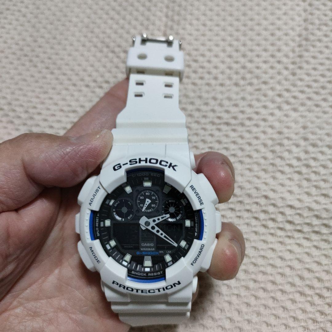 未使用・新品　G-SHOCK GA-100B-7AJF