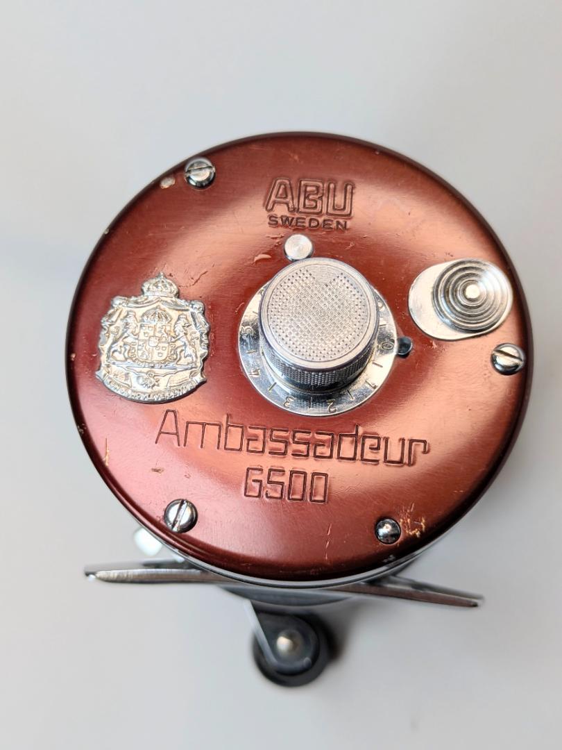 ☆6500ブラウン OLD ABU Ambassadeur アブ アンバサダー