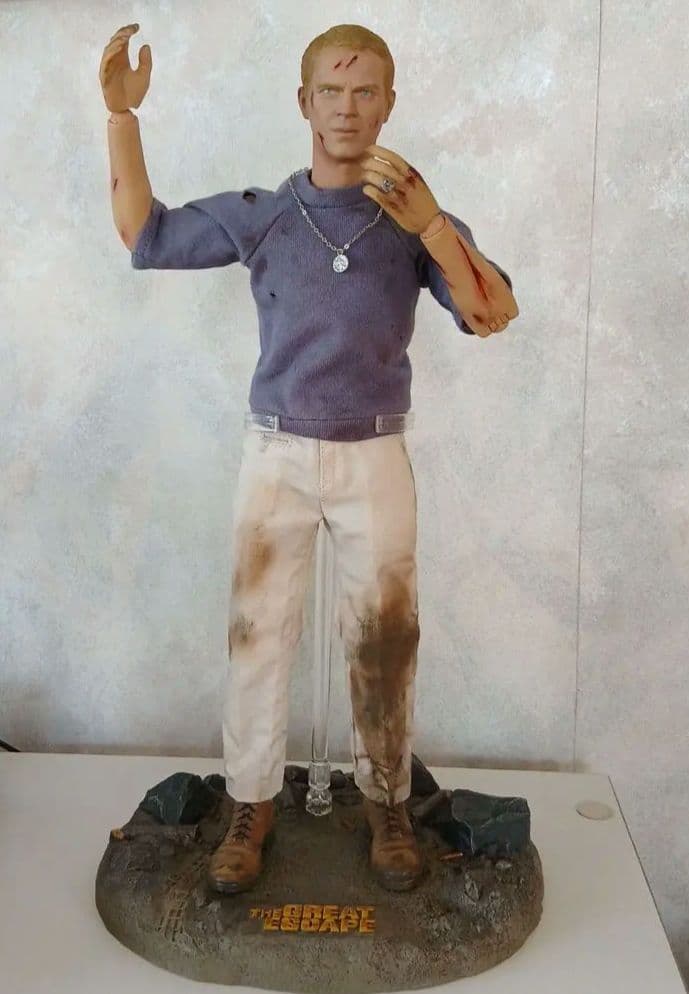 スターエーストイズ スティーブ マックイーン フィギュアヘッド等リペイント目立った傷や汚れなし