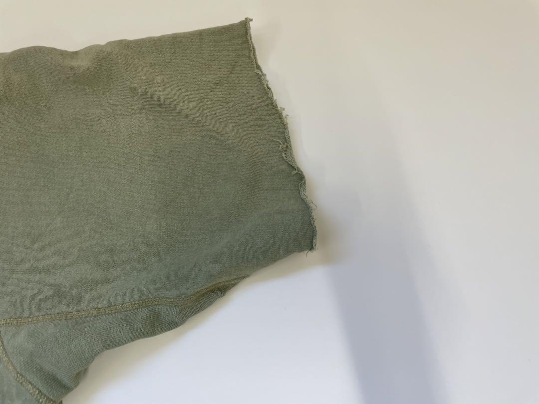 60s 雰囲気 ヴィンテージ 半袖スウェット カレッジ サンフェード カットオフ