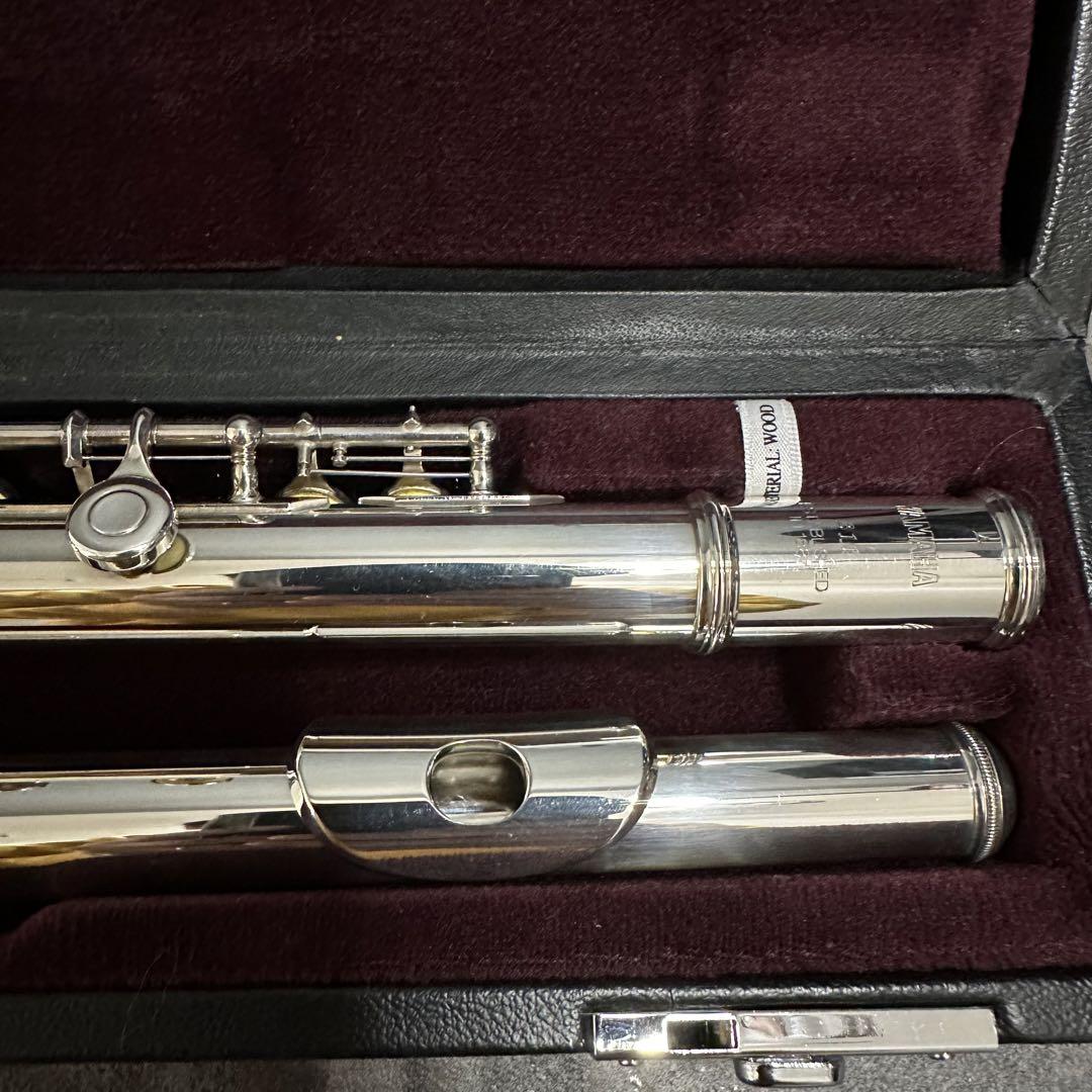 ヤマハフルート YFL311 頭部管銀製 絶版 後期モデル 楽器・機材