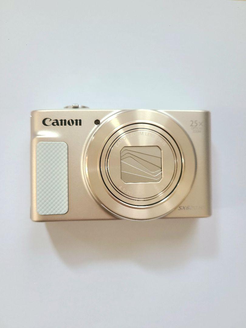 【美品】Canon PowerShot SX620HS デジタルカメラ　ホワイト