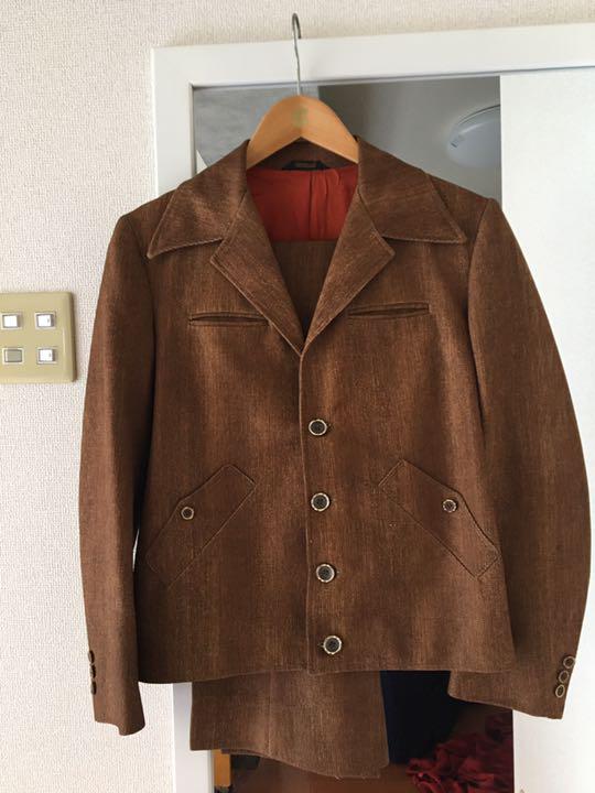 60sヴィンテージセットアップスーツUSA デッドストック