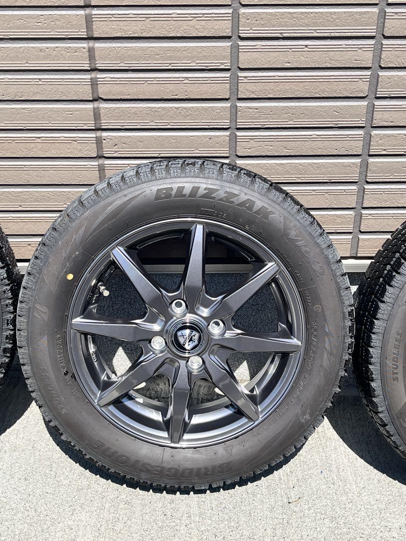 ブリヂストン BLIZZAK VRX2 14インチ ホイールセットキズなし
