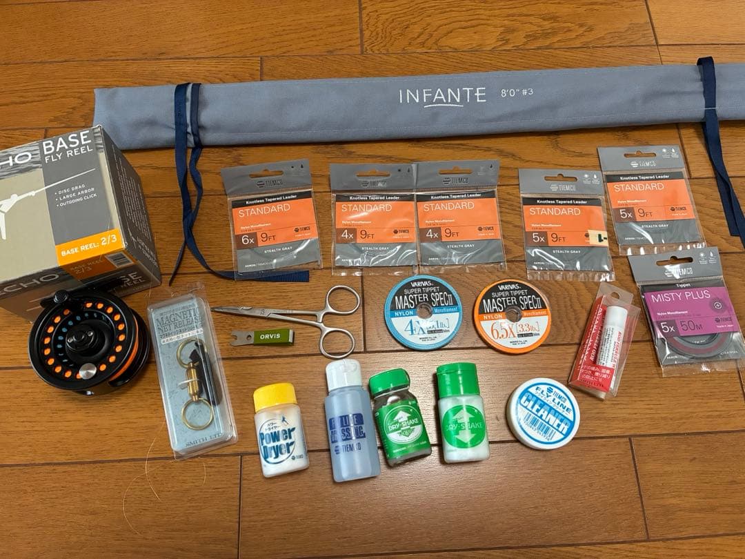 ︎ ︎TIEMCOティムコ インファンテ他 フライロッド-リール グッズセット目立った傷や汚れなし