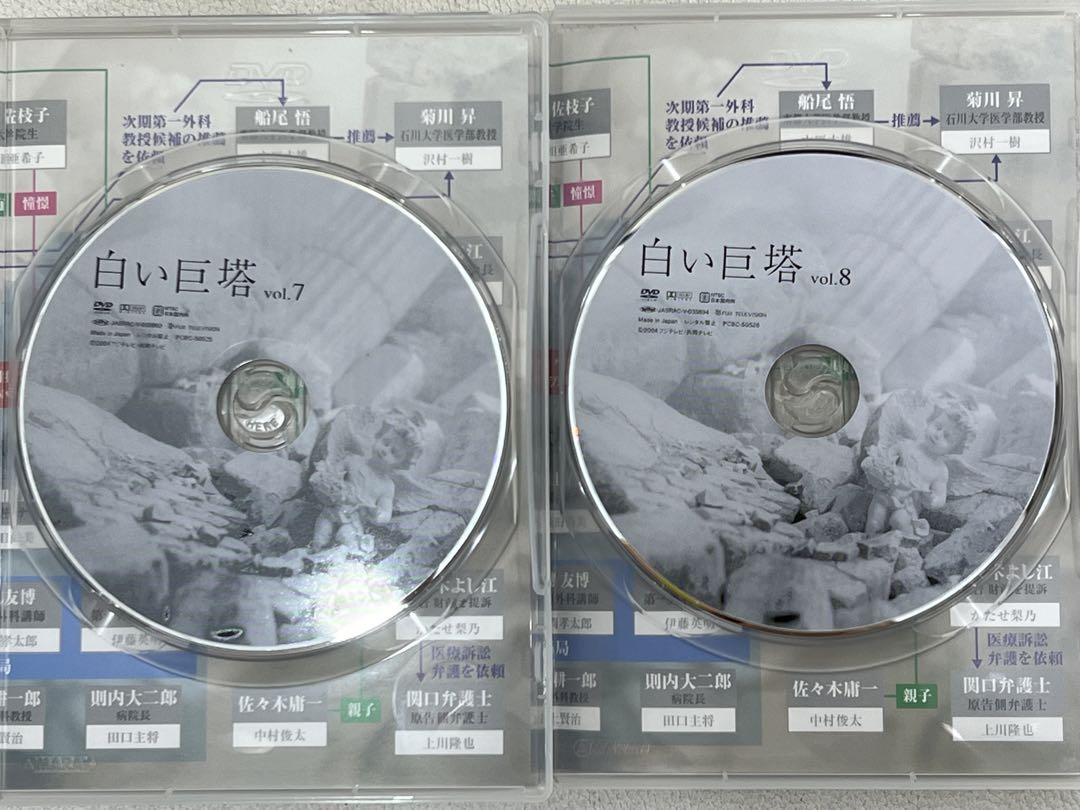 W4H603◆ フジテレビ開局45周年記念ドラマ 白い巨塔 DVD-BOX