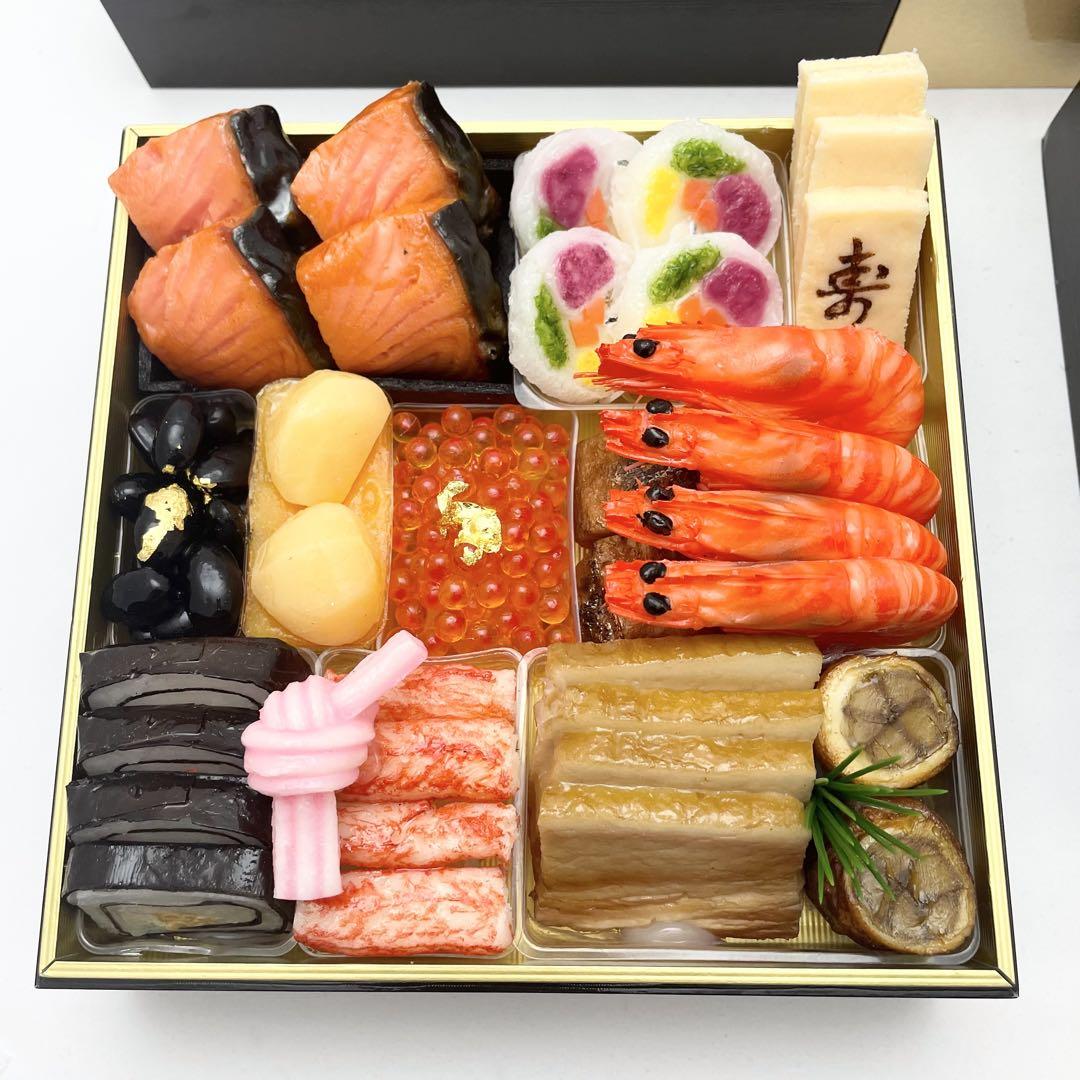 2025春の新作 4個セット】食品サンプル お節料理 実物大 Fake Food Display その他