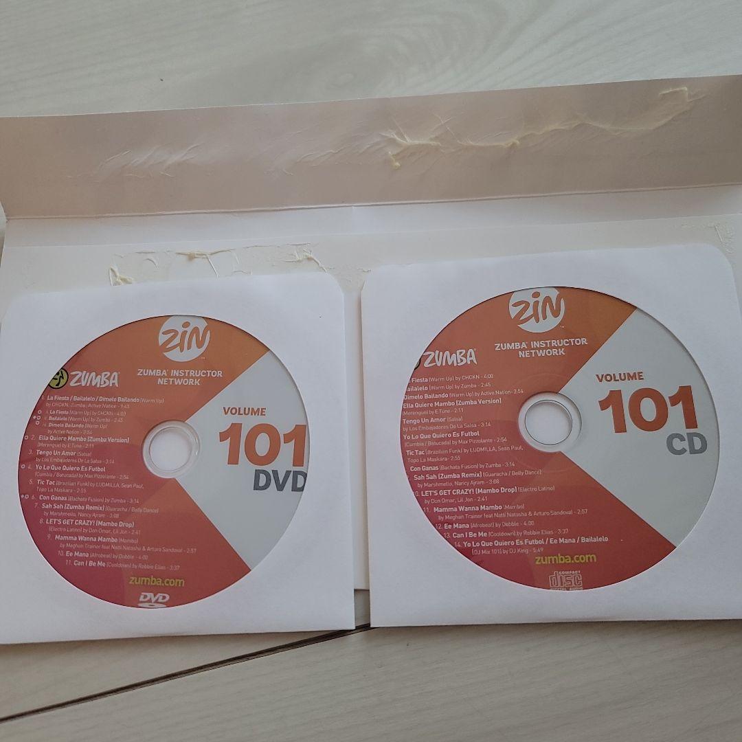 新品 (101) ZUMBA DVD&CD アップクールダウンあり