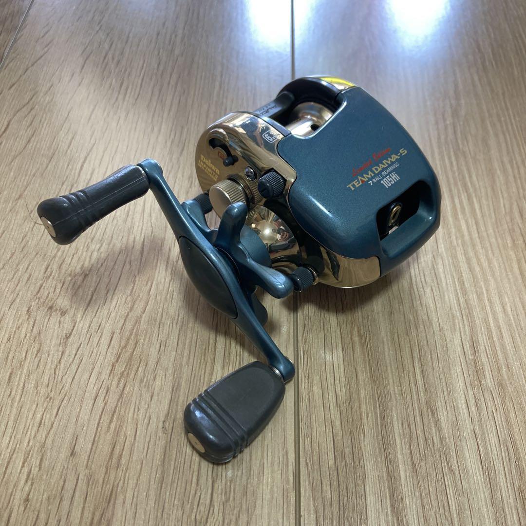 最も信頼できる チームダイワ td-s 激 箱付完品 リミテッドエディション 105hi リール