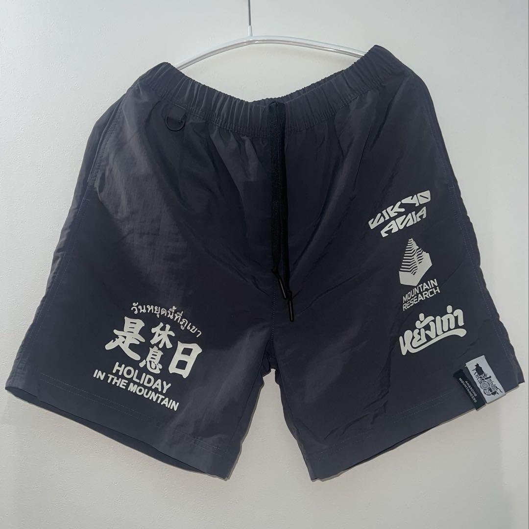 【新品未使用】ヤンガオ 影響亜細亜×Mountain Research ショーツ 新品未使用】ヤンガオ 影響亜細亜×Mountain Research ショーツ