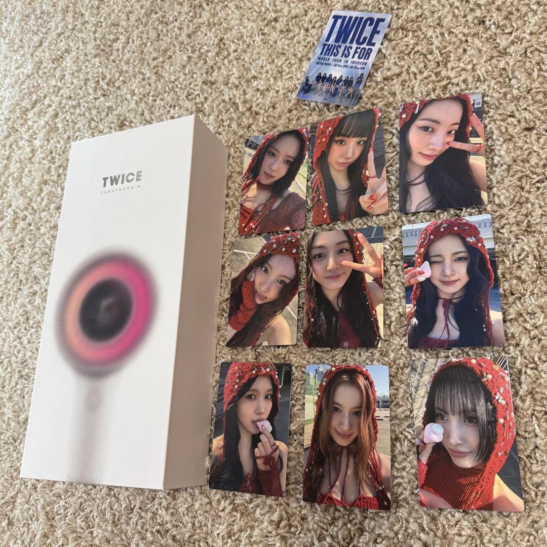 TWICE ペンライト　トレカ　セット