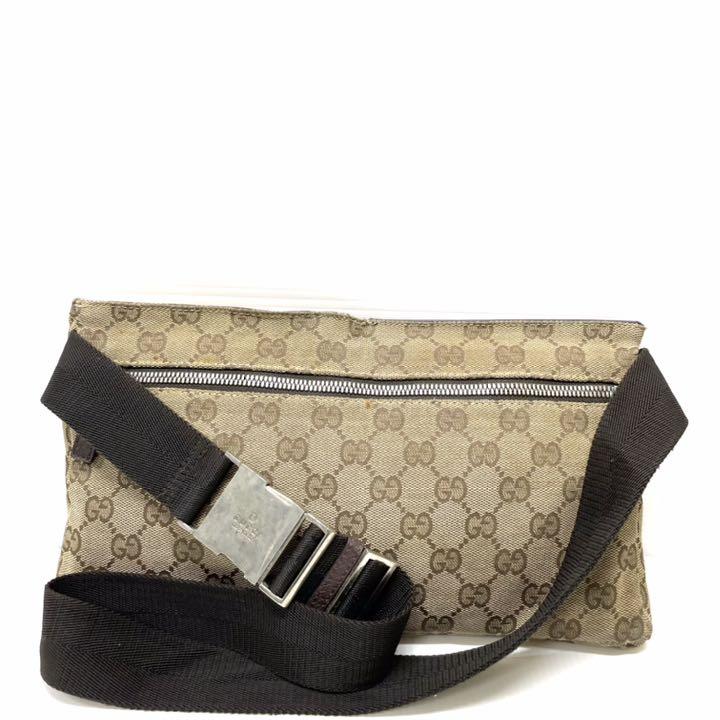 GUCCI 3228 LZyC7-m24020090952 ウエストポーチ 低価正規店
