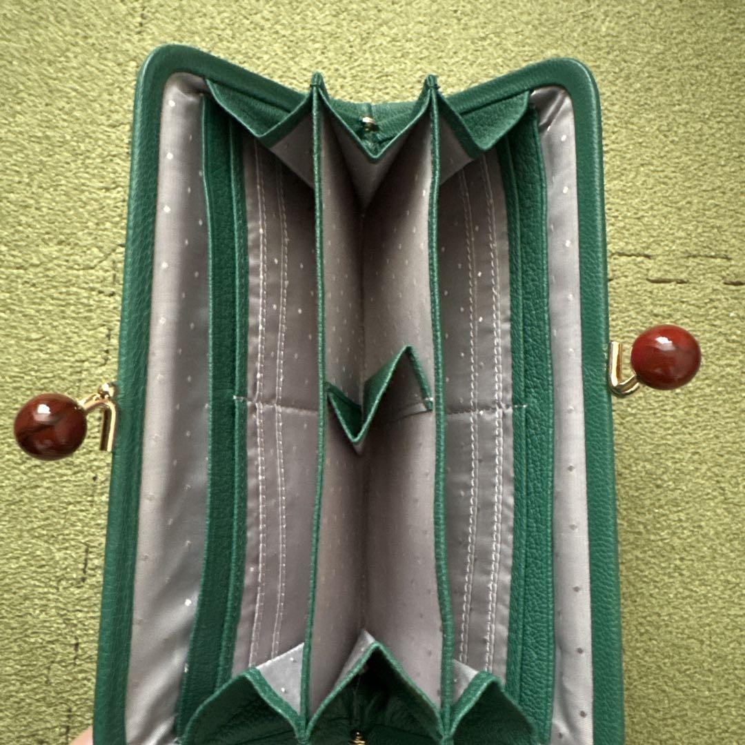 てるママ様、専用。ペルケ perche / アクリル玉がま口長財布