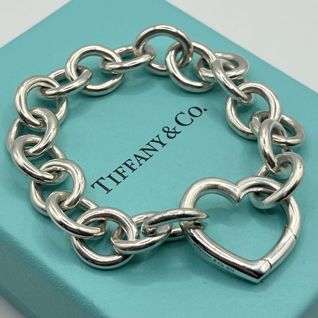 TIFFANY&Co. オープンハート　ラウンドリンク　ブレスレット