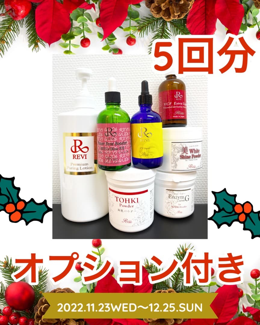 メーカー公式ショップ】 REVIクリスマスプレゼント☆5回分 パック