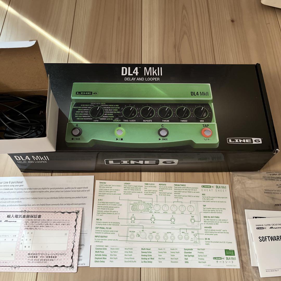 LINE 6 DL4 MKⅡ ギターエフェクター　ディレイ