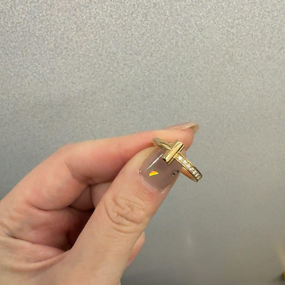 Tiffany & Co. ティファニー　ティーワンリング　9号