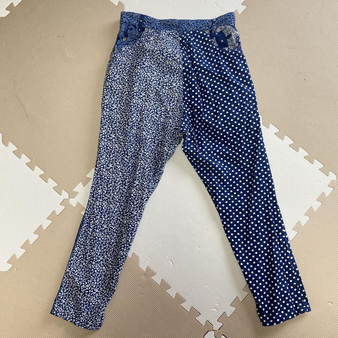 切替え サルエルパンツ