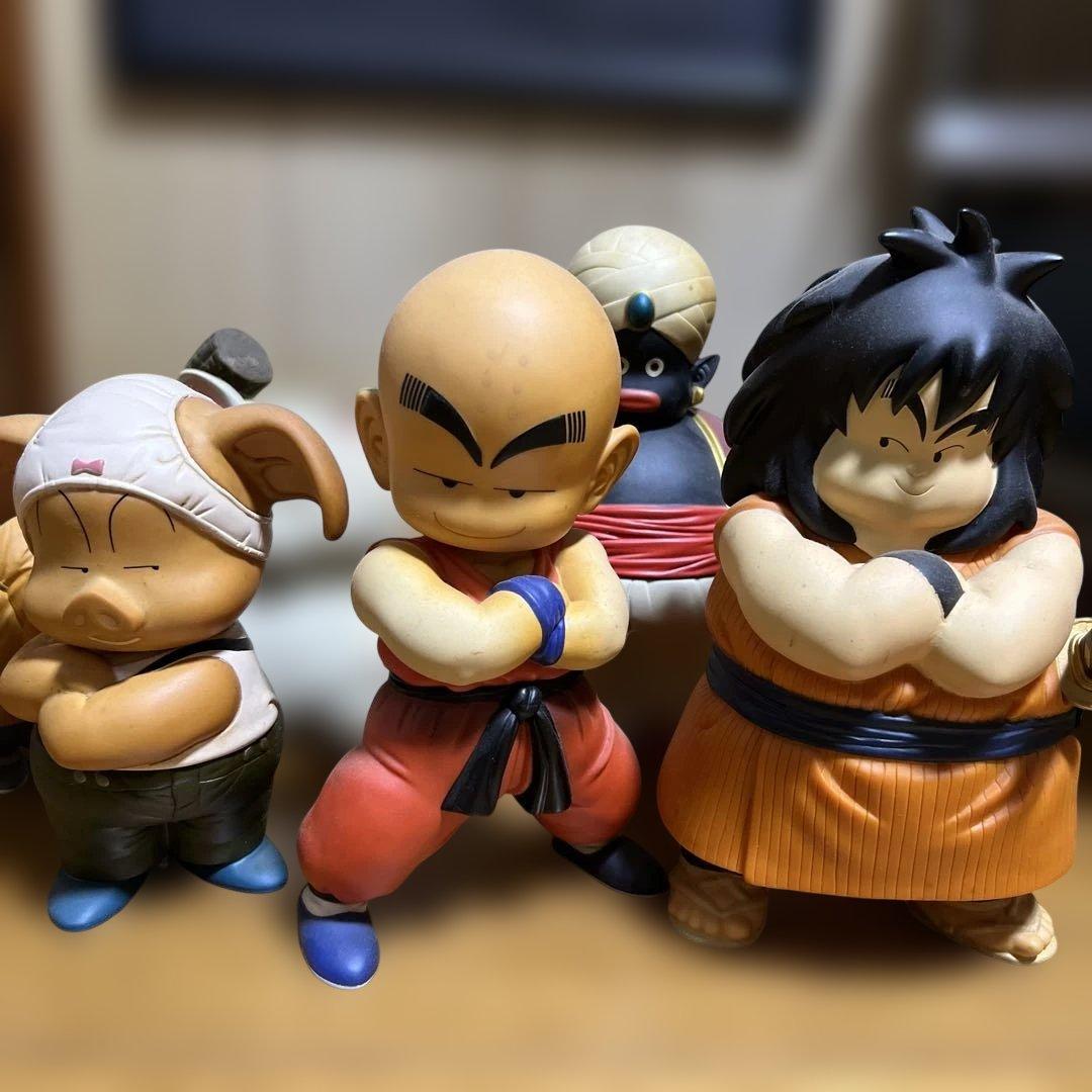 ドラゴンボール ソフビ 6体セット フィギュア ソフトビニールやや傷や汚れあり