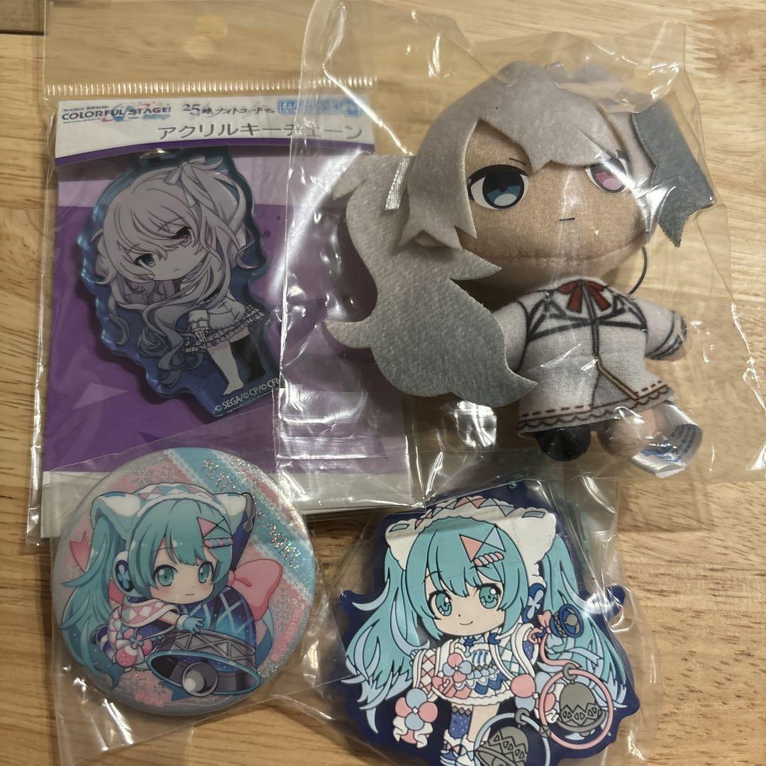 初音ミクシリーズ ふわぷち ぬいぐるみ 初音ミク 4個セット