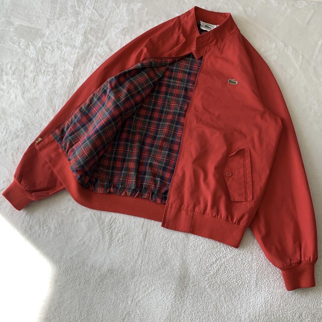 最も優遇の 人気 80s IZOD LACOSTE ラコステ スイングトップ チェック裏地 ジャケット・アウター