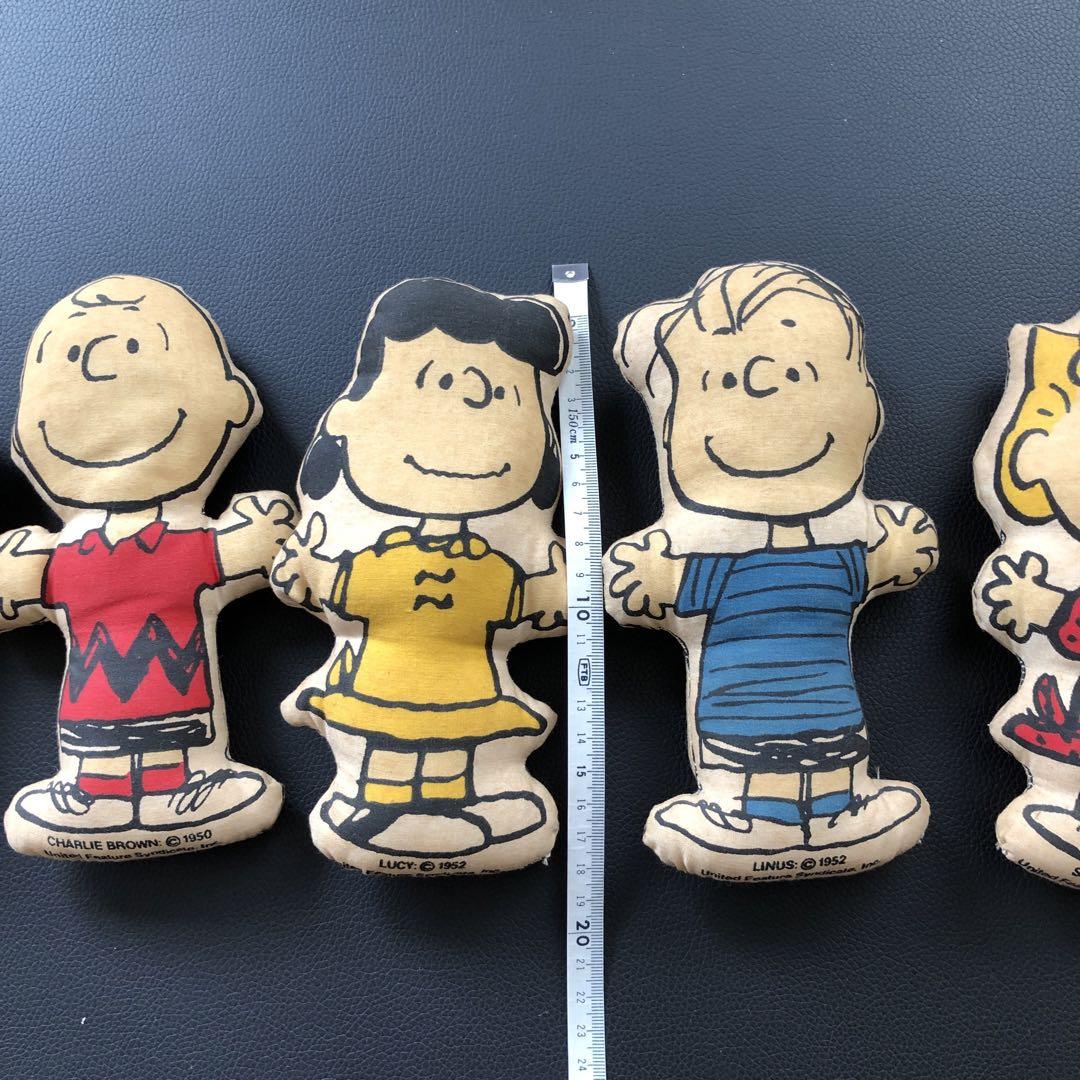 1950年代  ピーナッツ　スヌーピー 人形　5点セット