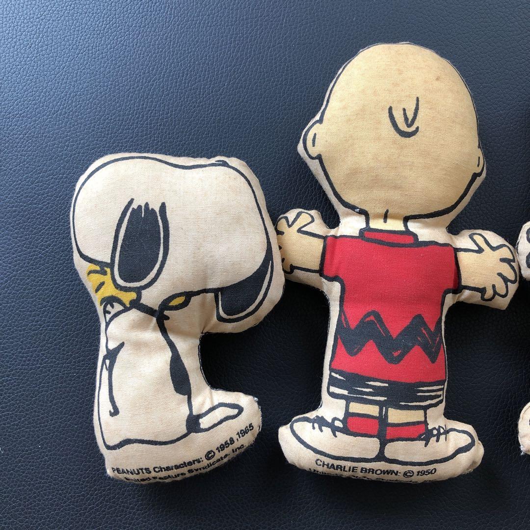 1950年代  ピーナッツ　スヌーピー 人形　5点セット