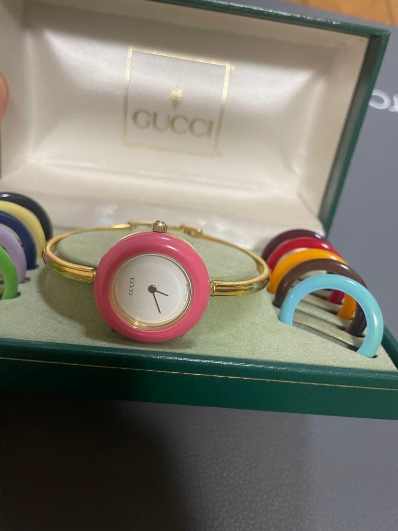 24時間以内発送★GUCCI グッチチェンジベゼル(箱付き) グッチ 24時間以内発送★GUCCI グッチチェンジベゼル(箱付き) グッチ