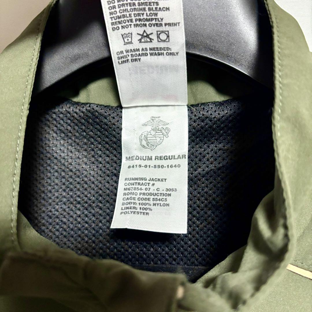 実物　USMC トレーニング　ウェア　MEDIUM セットアップ 米軍 実物 USMC MARINE トレーニング セットアップ MEDIUM