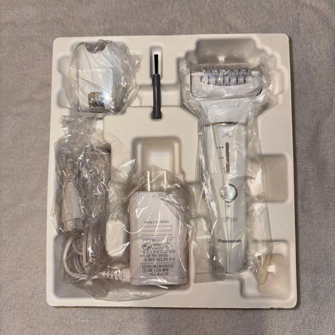 Panasonic soie 脱毛器 ホワイト ES-EY4A 箱付き