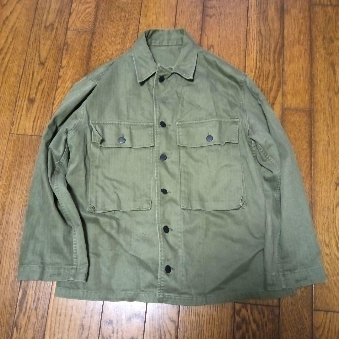 M-43 ユーティリティジャケット 40s 実物 40's【ビンテージ】【米軍実物】U.S.ARMY【M-43】 【HBT