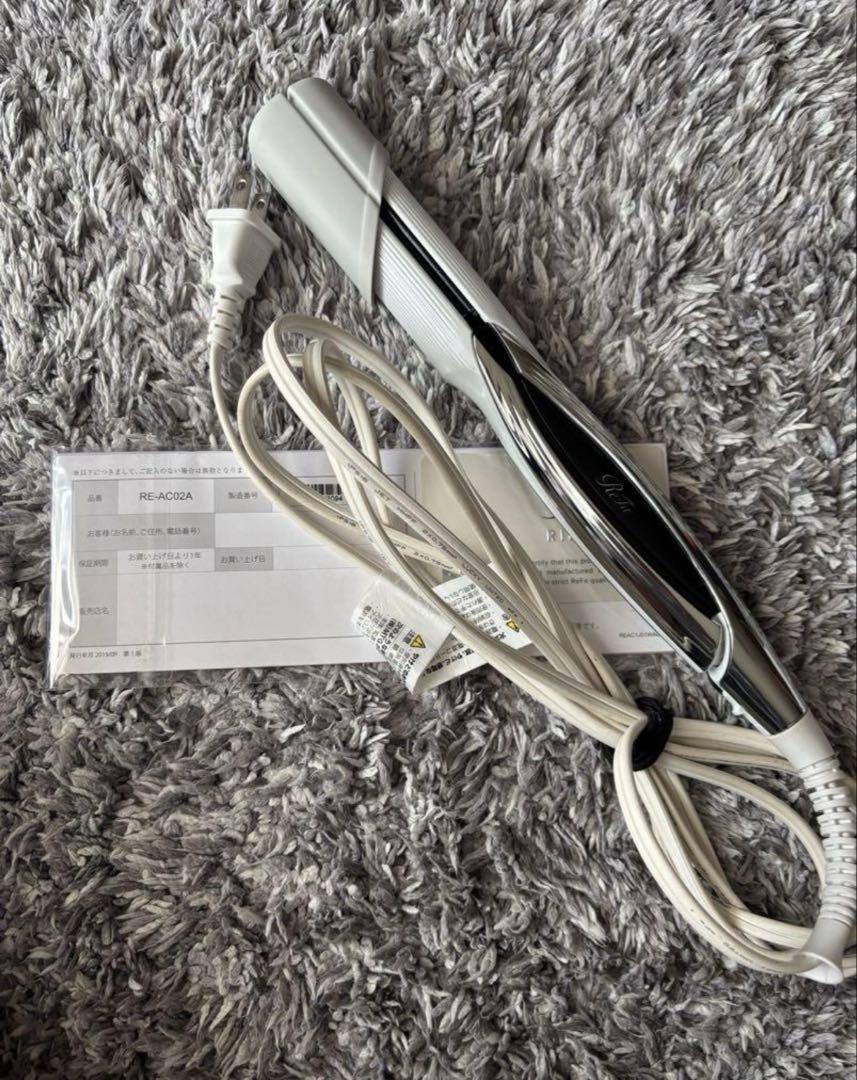 ReFa ストレートヘアアイロン ホワイト　正規品