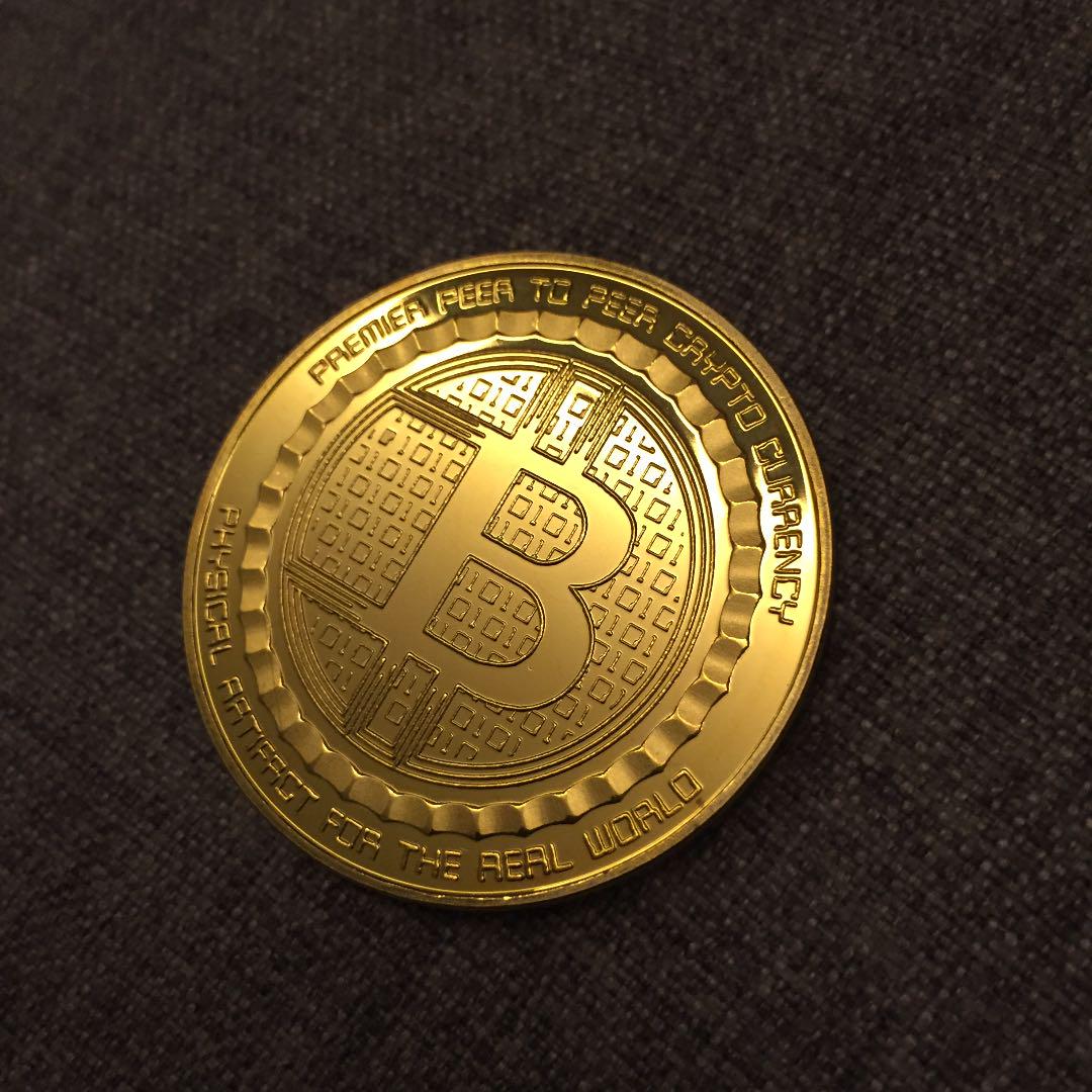 ☆8 Bitcoin コインメダル 暗号資産 仮想通貨 レプリカ BTC