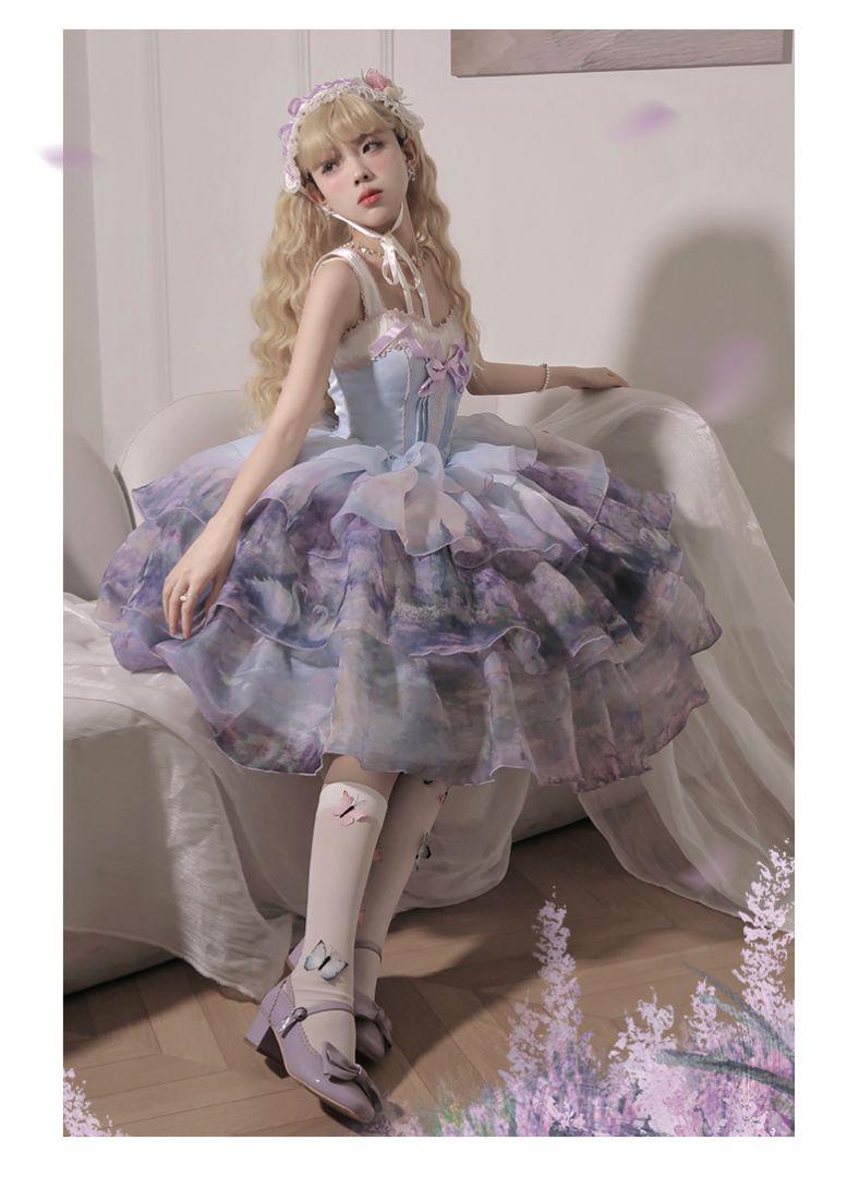 LO1342 lolita オリジナル ワンピース 洋装 jsk