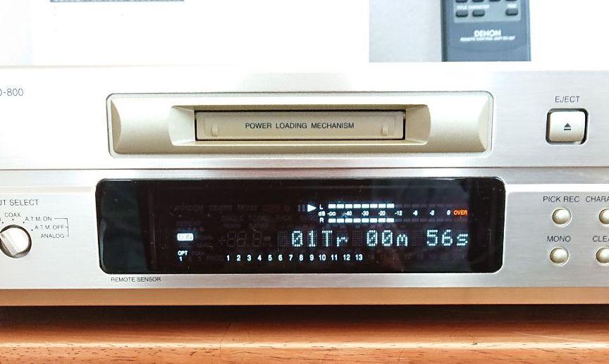 新品大特価 DENON 美品 取説&リモコン付 FVWyZ-m24041276228 MDレコーダー DMD-800 定番最安値