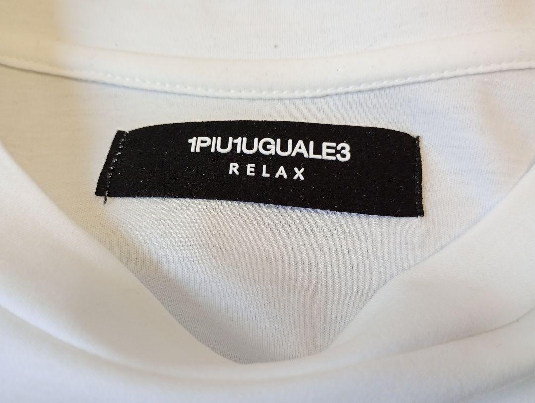 1PIU1UGUALE3　ダブルシルケットベーシックロングTシャツ