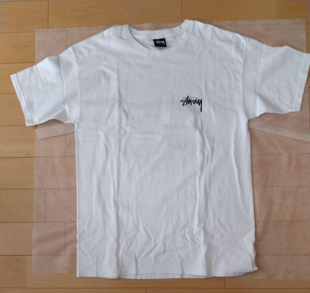 STUSSY　BIG LEAGUE PIGMENT DYED TEE　ホワイト