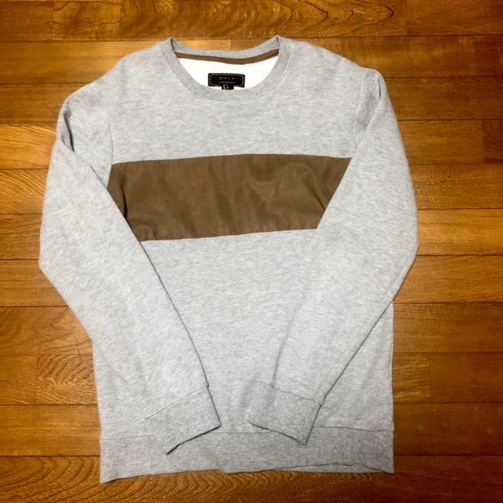 メルカリ Forever 21 Men トレーナー セーター 灰色 グレー シンプル 茶色 ニット セーター 800 中古や未使用のフリマ メルカリ Forever 21 Men トレーナー セーター 灰色 グレー シンプル 茶色 ニット セーター 800 中古や未使用のフリマ