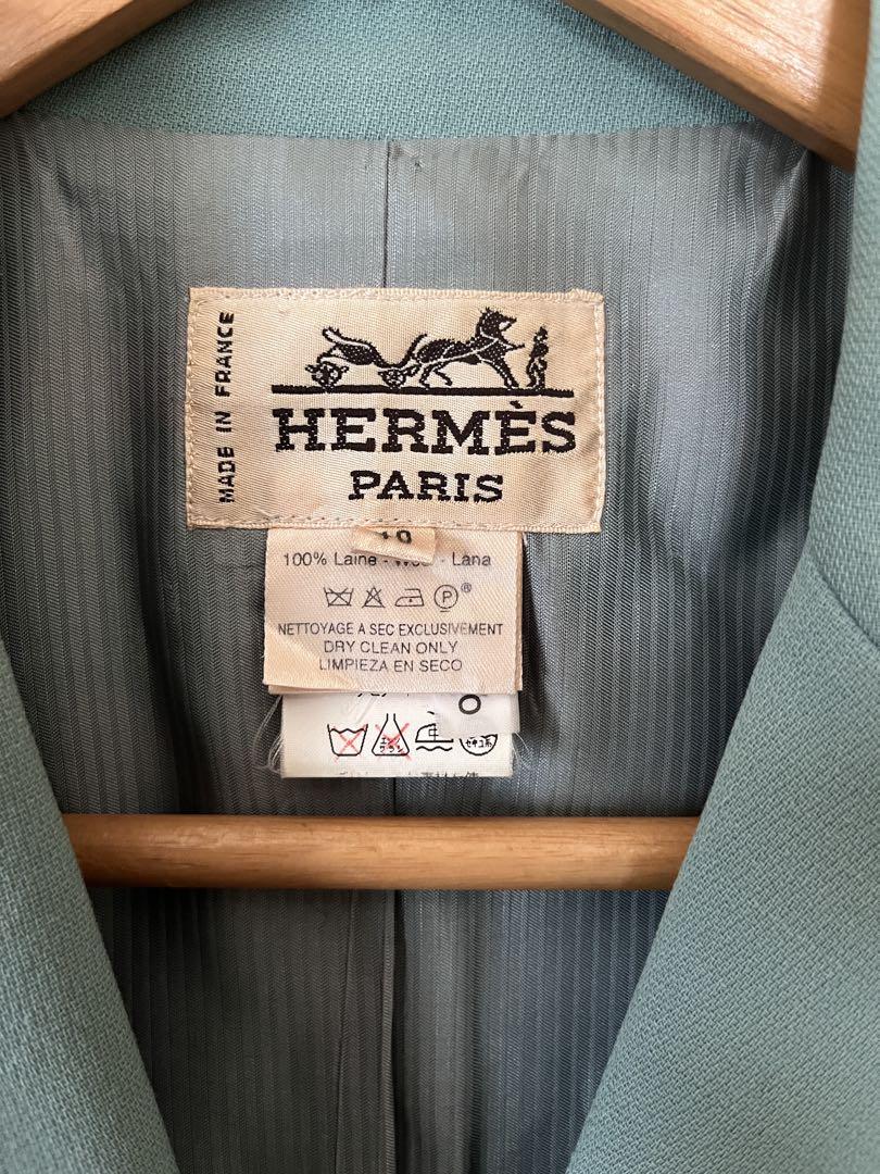 HERMES エルメス テーラードジャケット 40
