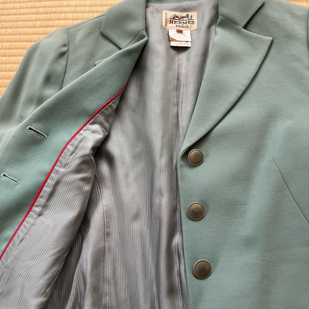 HERMES エルメス テーラードジャケット 40