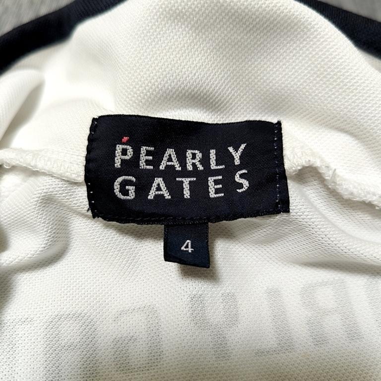 中古 メンズ パーリーゲイツ PEARLY GATES 半袖シャツ 4(M