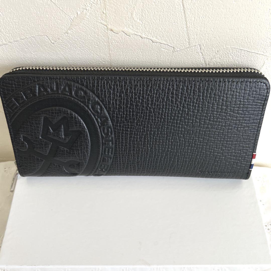 極美品　カステルバジャック　ラウンドファスナー　長財布　小銭入れあり　ピッコロ 極美品 カステルバジャック ラウンドファスナー 長財布 小銭入れ