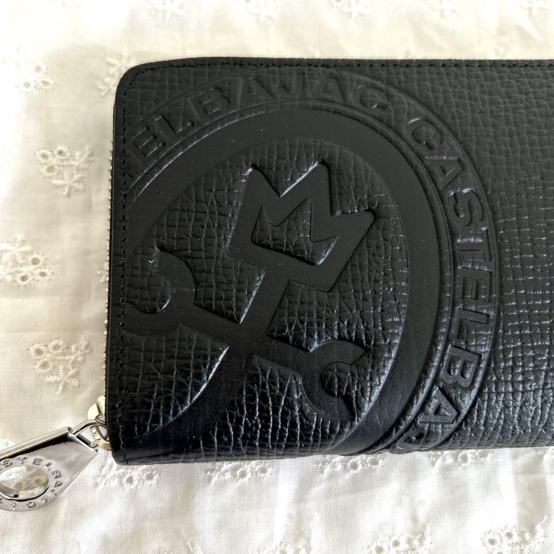 極美品　カステルバジャック　ラウンドファスナー　長財布　小銭入れあり　ピッコロ 極美品 カステルバジャック ラウンドファスナー 長財布 小銭入れ