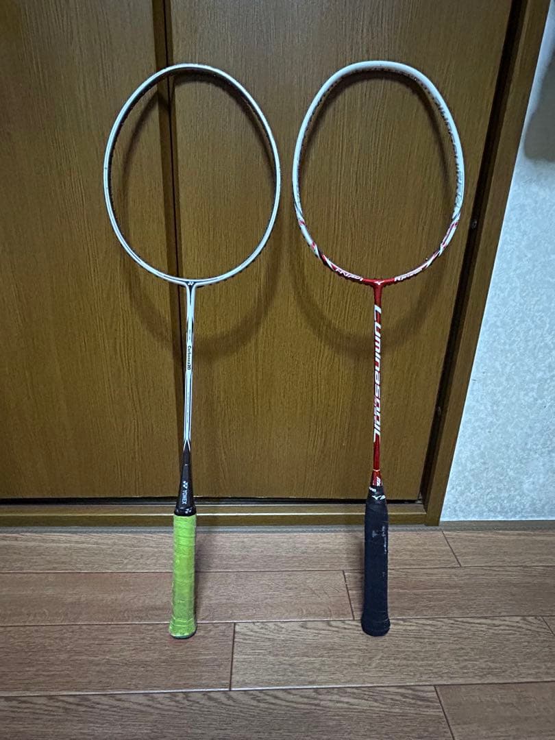 YONEX CARBONEX 20 ミズノ ルミナソニックREG 2本