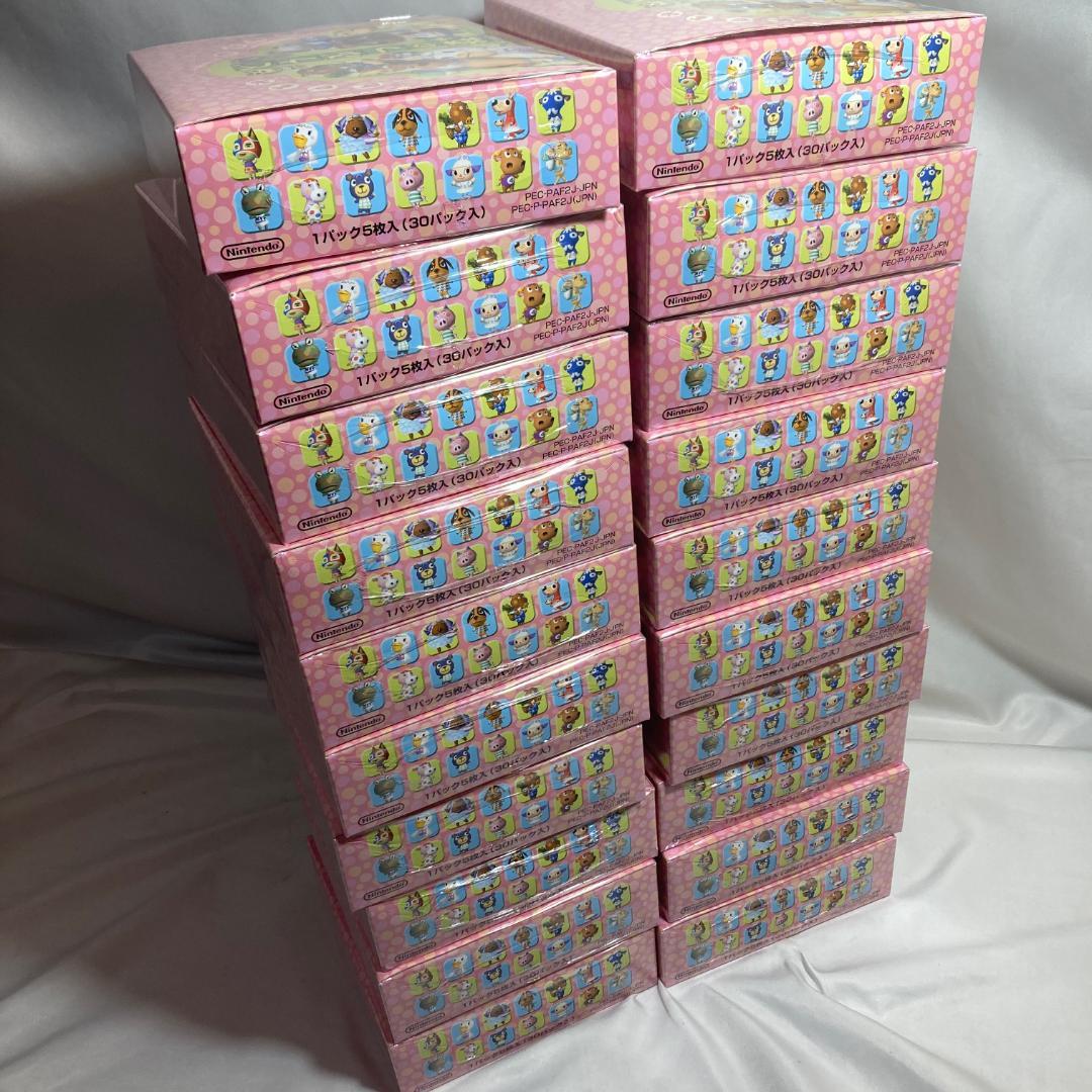 どうぶつの森+ カードe シリーズ2　1カートン 20BOX 新品 シュリンク付 どうぶつの森+ カードe シリーズ2 1カートン 20BOX 新品