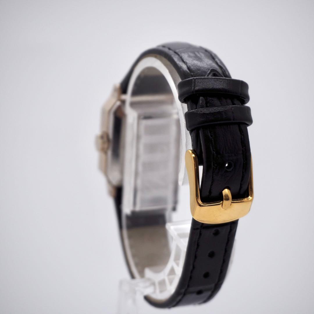 19 稼働 イヴサンローラン 時計 レディース 手巻き ブラウン スクエア 希少 19 稼働 イヴサンローラン 時計 レディース 手巻き ブラウン スクエア 希少