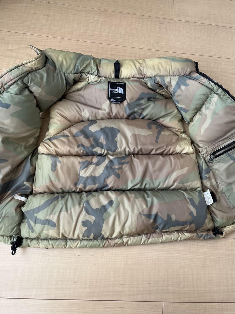 THE NORTH FACE 迷彩 ダウンベスト