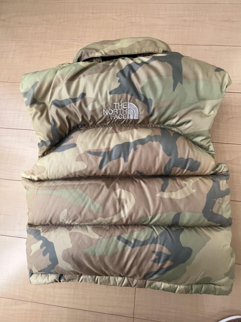 THE NORTH FACE 迷彩 ダウンベスト