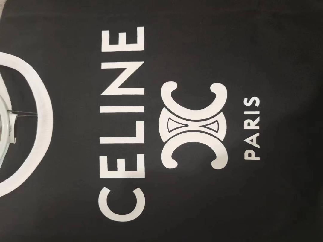CELINE 黒 半袖 Tシャツ